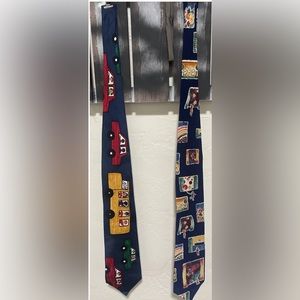 Save The Children " A Childs Education " Men's 100% Silk Necktie Multicolor